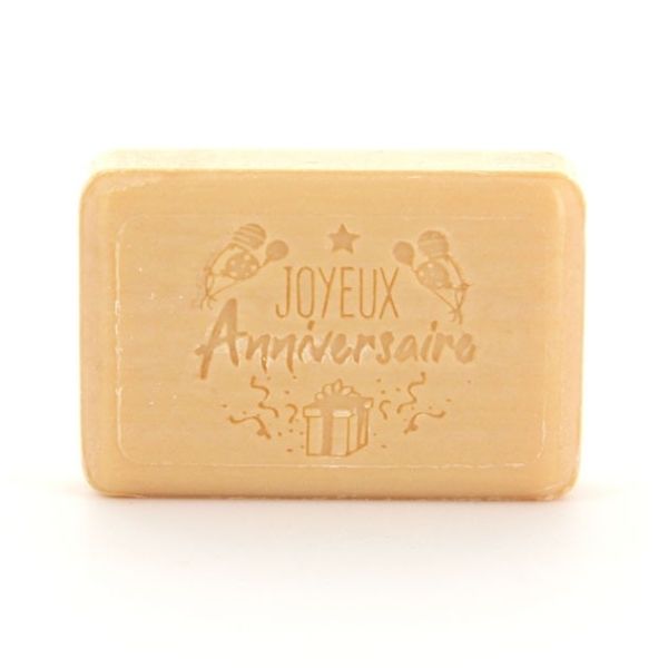 125g Wholesale French Soap - Happy Birthday