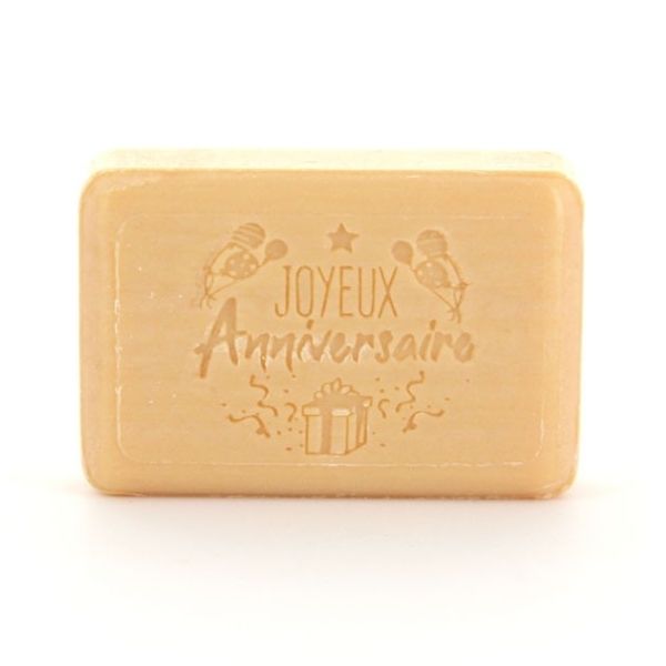 125g Wholesale French Soap - Happy Birthday