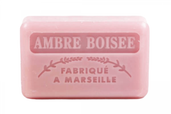 125g Woody Amber Wholesale French Soap