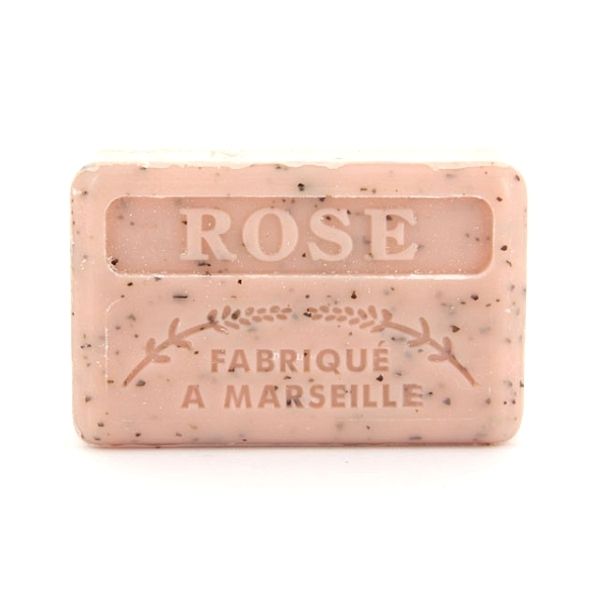 125g Crushed Rose Wholesale French Soap